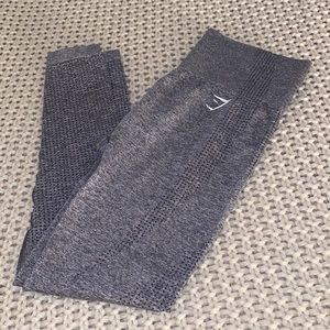 Grey seamless leggings